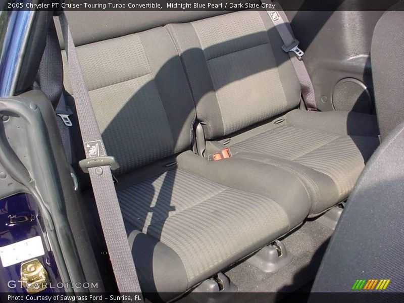 Midnight Blue Pearl / Dark Slate Gray 2005 Chrysler PT Cruiser Touring Turbo Convertible