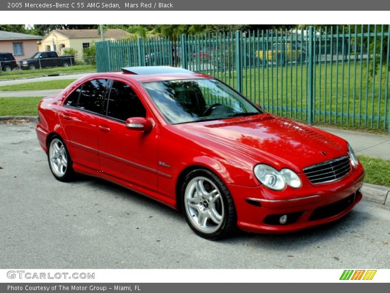 Front 3/4 View of 2005 C 55 AMG Sedan