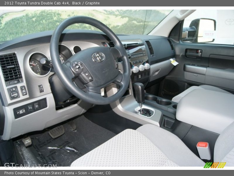 Black / Graphite 2012 Toyota Tundra Double Cab 4x4