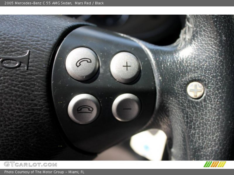 Controls of 2005 C 55 AMG Sedan
