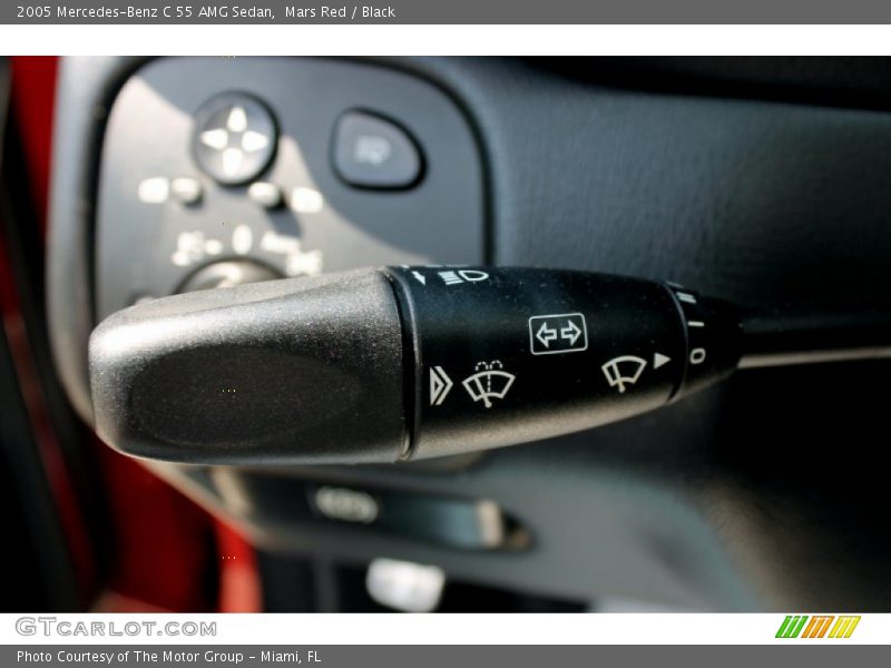 Controls of 2005 C 55 AMG Sedan