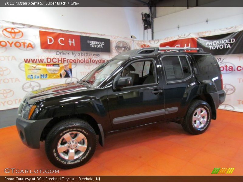 Super Black / Gray 2011 Nissan Xterra S
