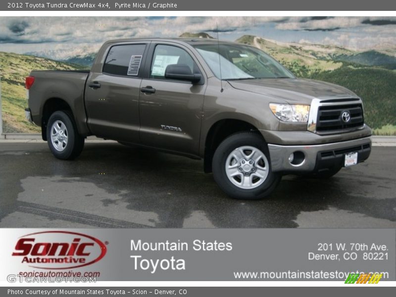 Pyrite Mica / Graphite 2012 Toyota Tundra CrewMax 4x4