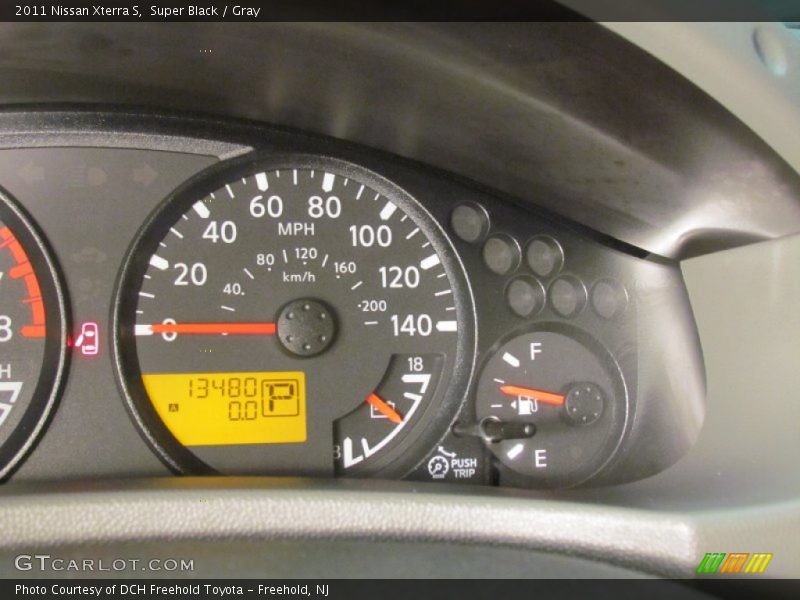 Super Black / Gray 2011 Nissan Xterra S