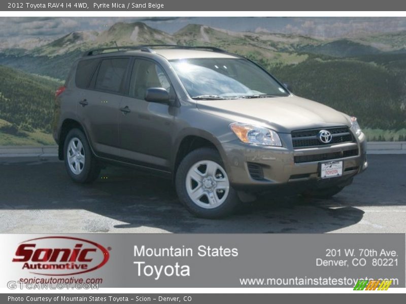Pyrite Mica / Sand Beige 2012 Toyota RAV4 I4 4WD