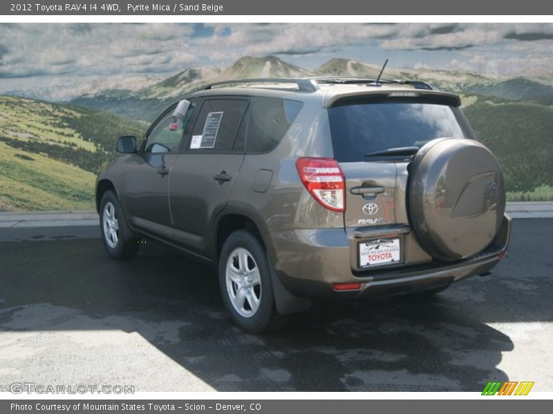 Pyrite Mica / Sand Beige 2012 Toyota RAV4 I4 4WD