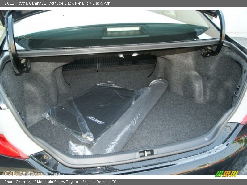 Attitude Black Metallic / Black/Ash 2012 Toyota Camry SE