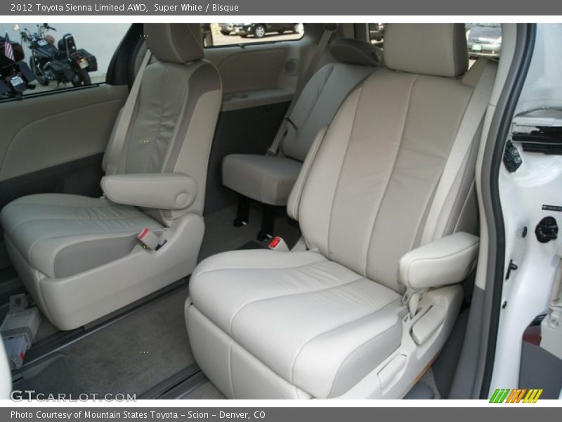 Super White / Bisque 2012 Toyota Sienna Limited AWD