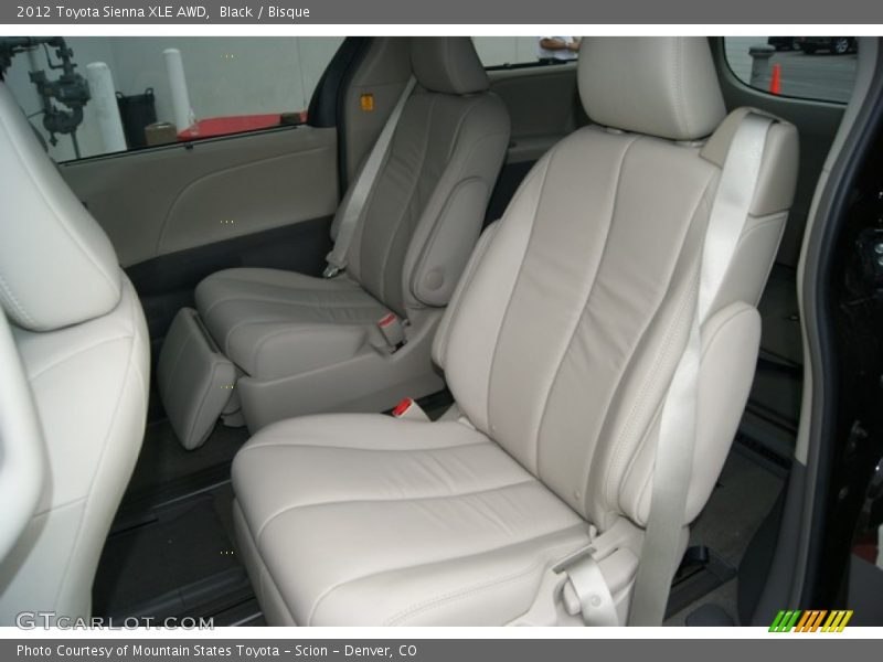 Black / Bisque 2012 Toyota Sienna XLE AWD
