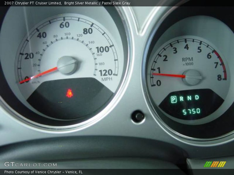 Bright Silver Metallic / Pastel Slate Gray 2007 Chrysler PT Cruiser Limited