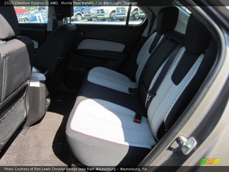 Mocha Steel Metallic / Jet Black/Light Titanium 2010 Chevrolet Equinox LS AWD