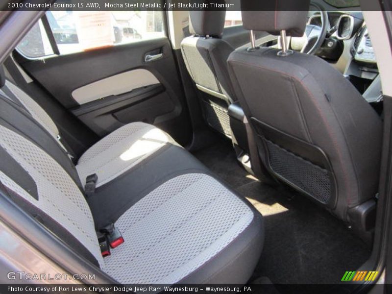 Mocha Steel Metallic / Jet Black/Light Titanium 2010 Chevrolet Equinox LS AWD