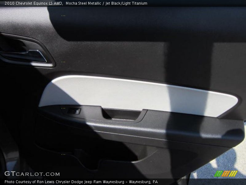 Mocha Steel Metallic / Jet Black/Light Titanium 2010 Chevrolet Equinox LS AWD