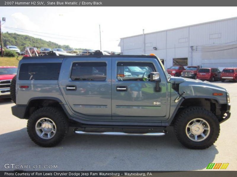  2007 H2 SUV Slate Blue Metallic