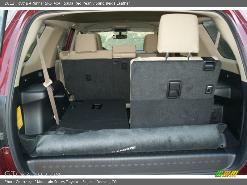 Salsa Red Pearl / Sand Beige Leather 2012 Toyota 4Runner SR5 4x4