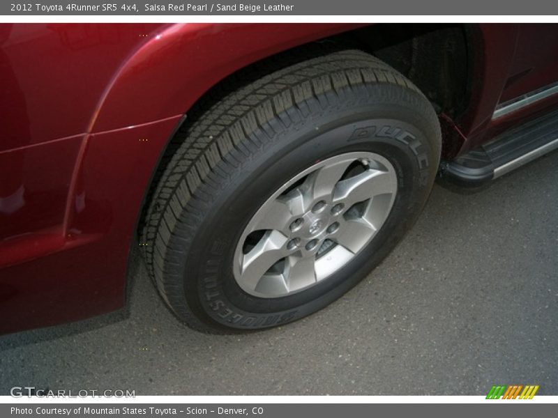 Salsa Red Pearl / Sand Beige Leather 2012 Toyota 4Runner SR5 4x4