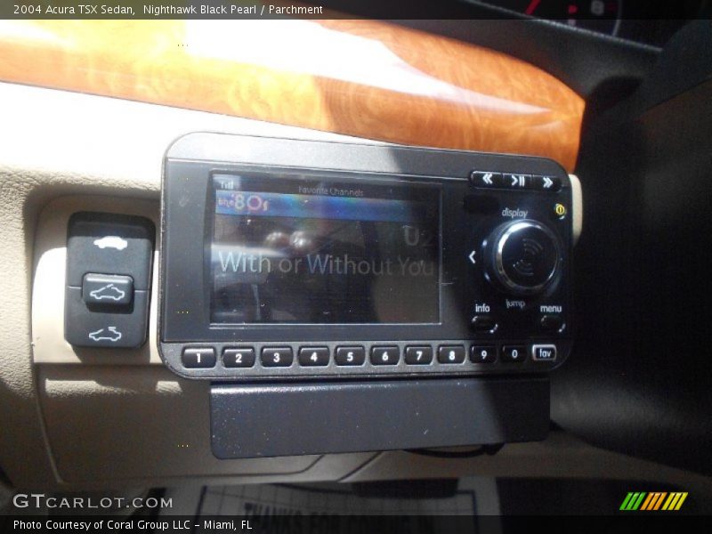 Nighthawk Black Pearl / Parchment 2004 Acura TSX Sedan