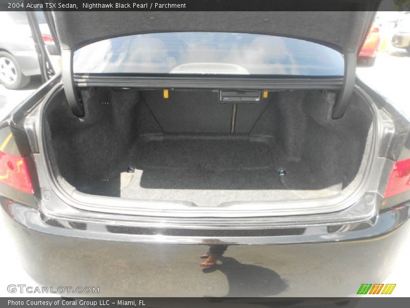 Nighthawk Black Pearl / Parchment 2004 Acura TSX Sedan
