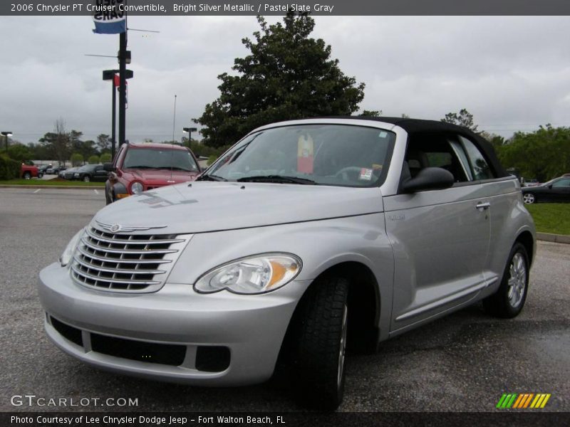 Bright Silver Metallic / Pastel Slate Gray 2006 Chrysler PT Cruiser Convertible