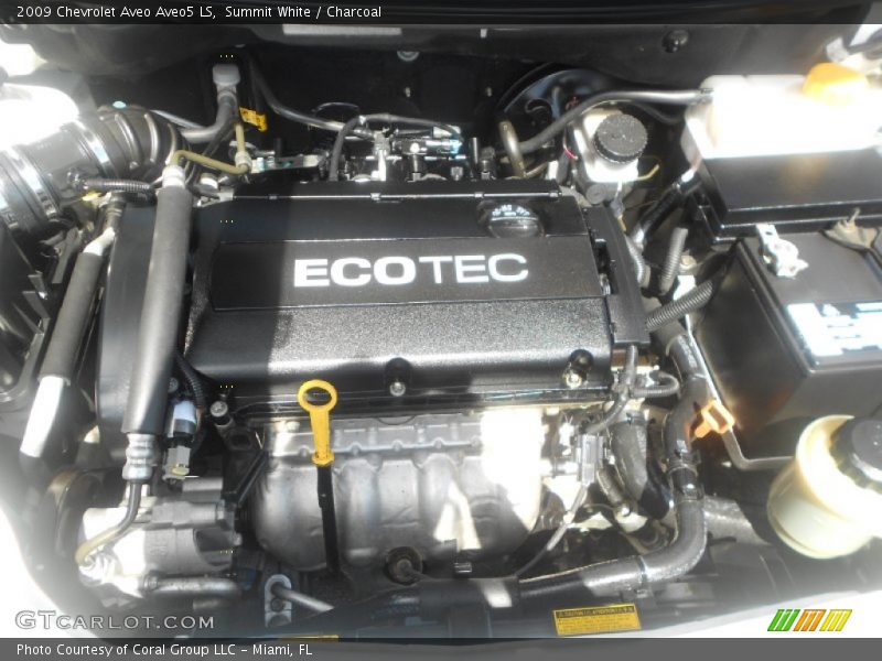 Summit White / Charcoal 2009 Chevrolet Aveo Aveo5 LS