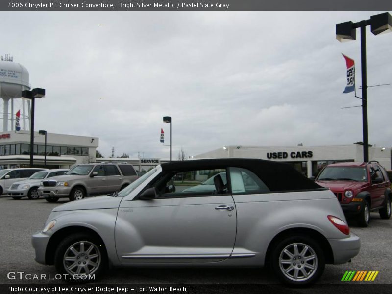Bright Silver Metallic / Pastel Slate Gray 2006 Chrysler PT Cruiser Convertible