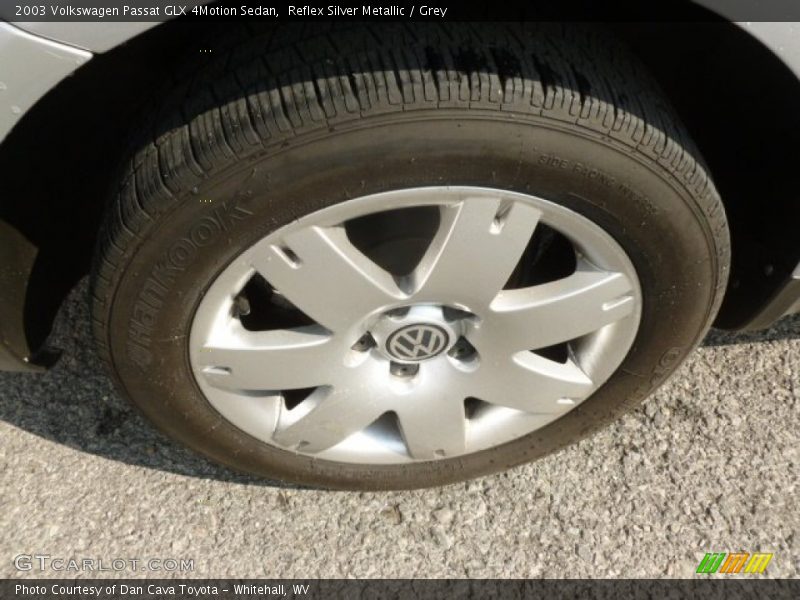 Reflex Silver Metallic / Grey 2003 Volkswagen Passat GLX 4Motion Sedan