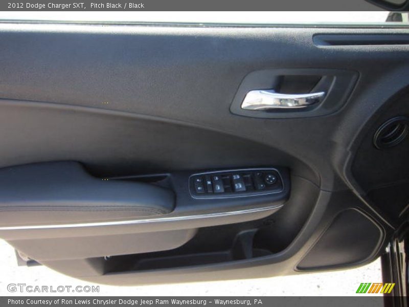 Pitch Black / Black 2012 Dodge Charger SXT