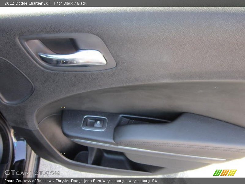Pitch Black / Black 2012 Dodge Charger SXT