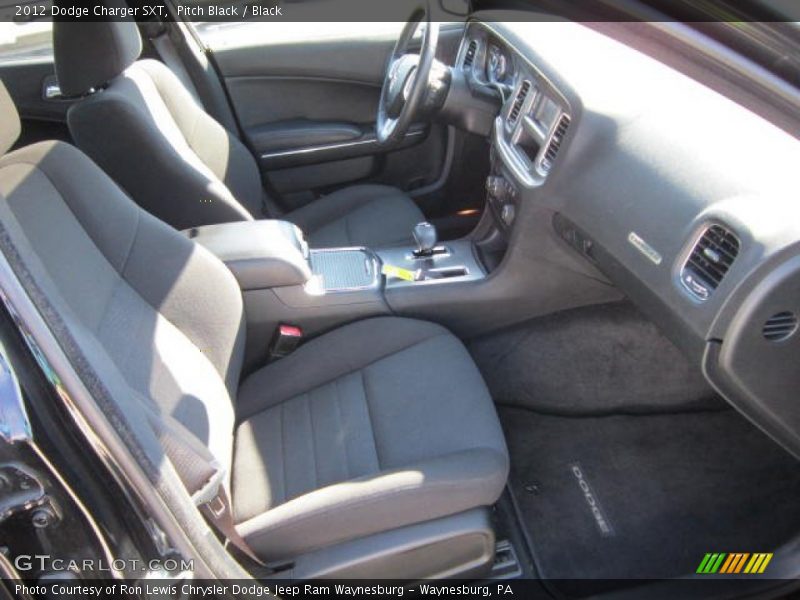 Pitch Black / Black 2012 Dodge Charger SXT