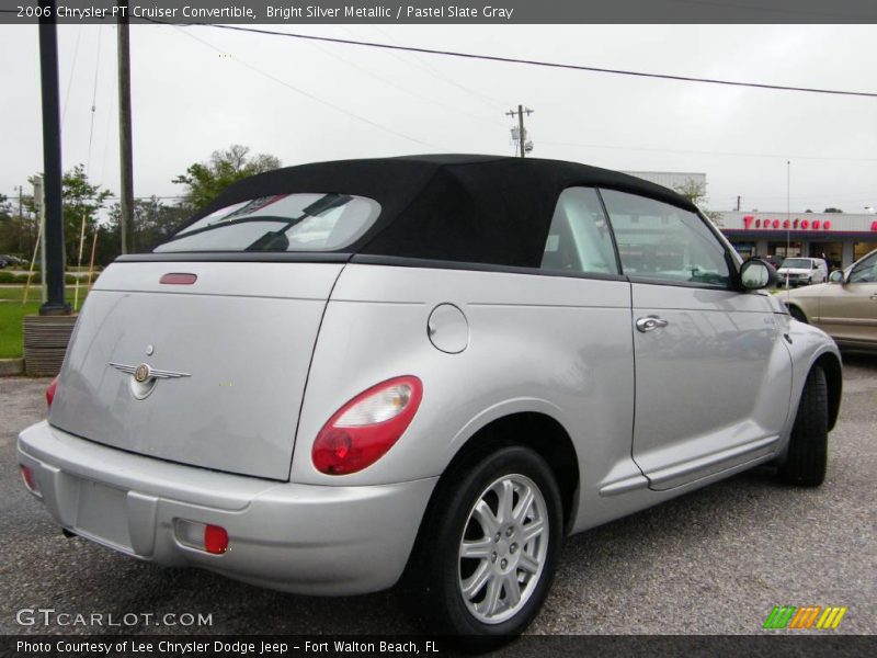 Bright Silver Metallic / Pastel Slate Gray 2006 Chrysler PT Cruiser Convertible