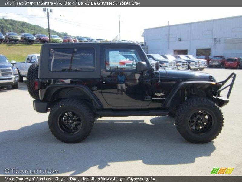 Black / Dark Slate Gray/Medium Slate Gray 2010 Jeep Wrangler Sahara 4x4