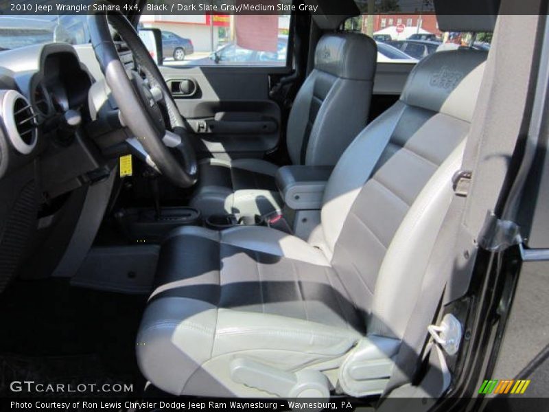 Black / Dark Slate Gray/Medium Slate Gray 2010 Jeep Wrangler Sahara 4x4