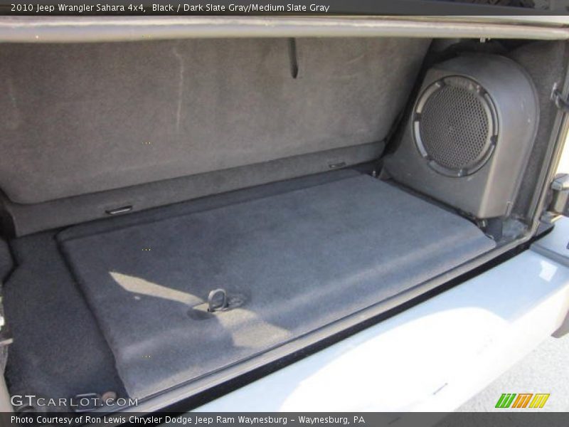 Black / Dark Slate Gray/Medium Slate Gray 2010 Jeep Wrangler Sahara 4x4