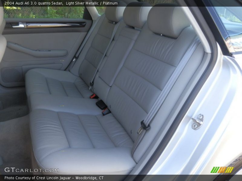 Light Silver Metallic / Platinum 2004 Audi A6 3.0 quattro Sedan