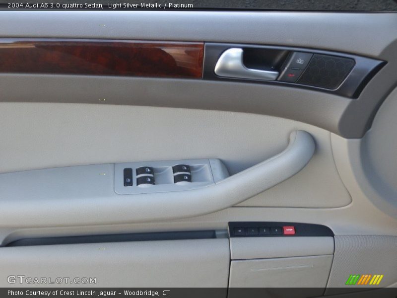 Light Silver Metallic / Platinum 2004 Audi A6 3.0 quattro Sedan