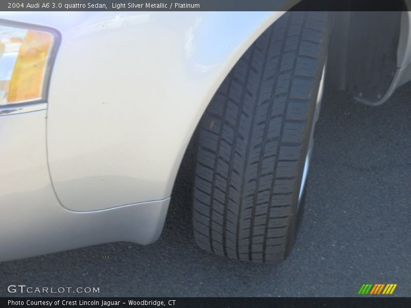 Light Silver Metallic / Platinum 2004 Audi A6 3.0 quattro Sedan