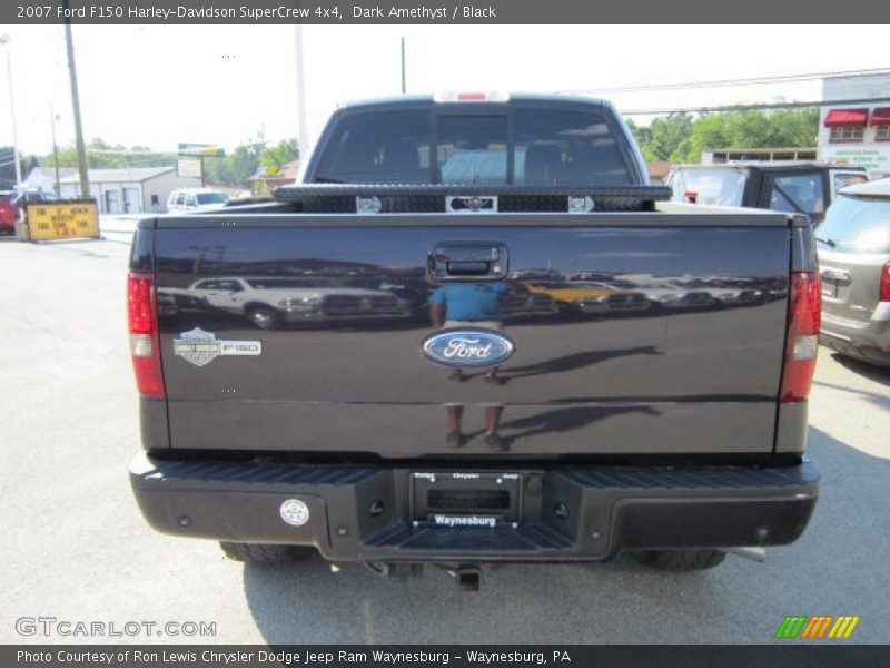 Dark Amethyst / Black 2007 Ford F150 Harley-Davidson SuperCrew 4x4