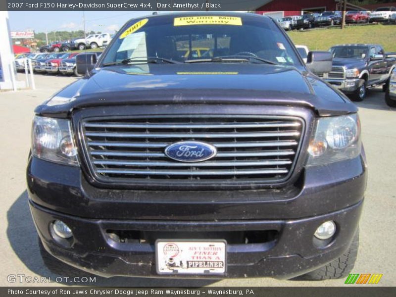 Dark Amethyst / Black 2007 Ford F150 Harley-Davidson SuperCrew 4x4
