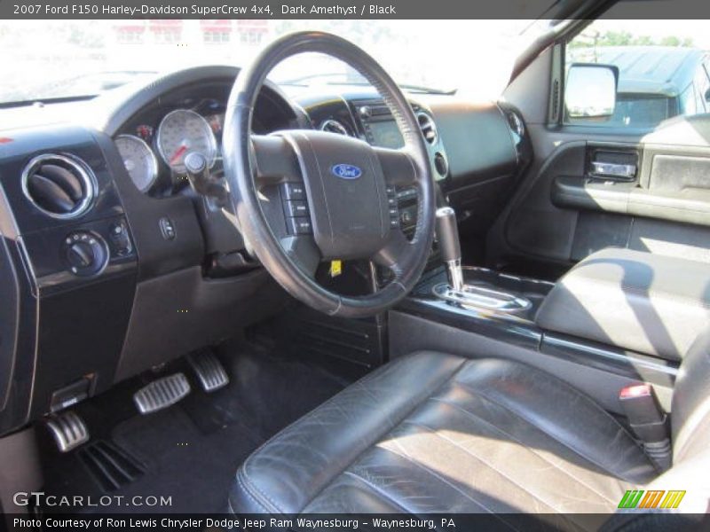 Black Interior - 2007 F150 Harley-Davidson SuperCrew 4x4 