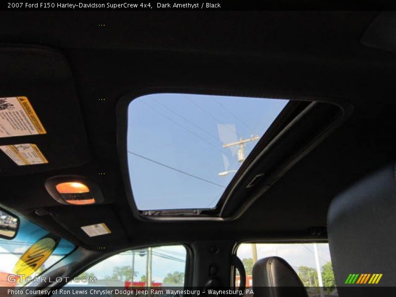 Dark Amethyst / Black 2007 Ford F150 Harley-Davidson SuperCrew 4x4