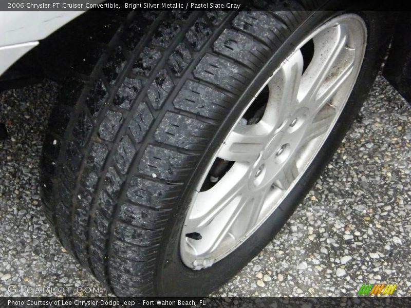 Bright Silver Metallic / Pastel Slate Gray 2006 Chrysler PT Cruiser Convertible