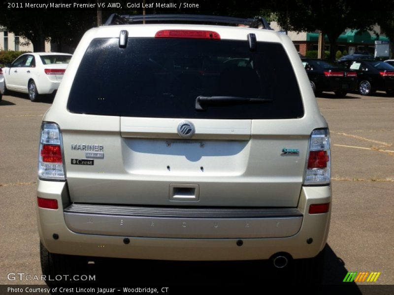 Gold Leaf Metallic / Stone 2011 Mercury Mariner Premier V6 AWD