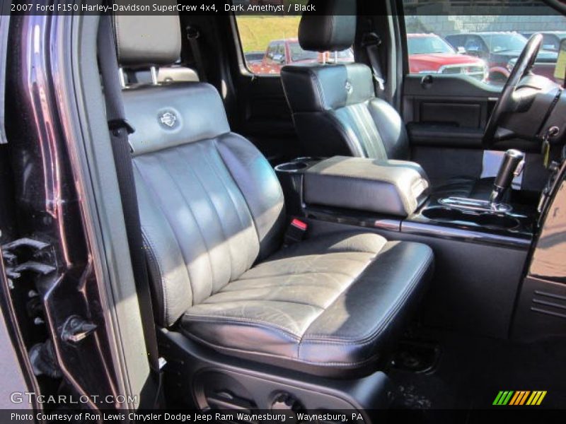 Dark Amethyst / Black 2007 Ford F150 Harley-Davidson SuperCrew 4x4