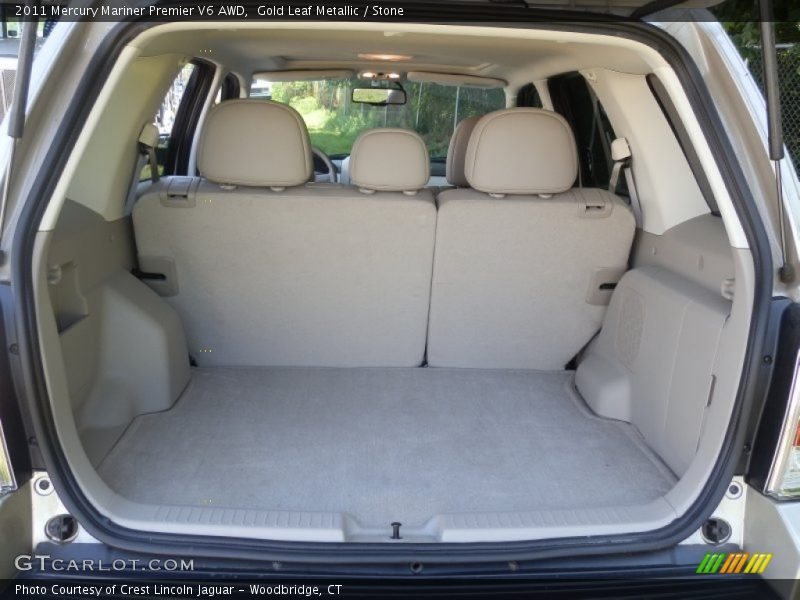 Gold Leaf Metallic / Stone 2011 Mercury Mariner Premier V6 AWD