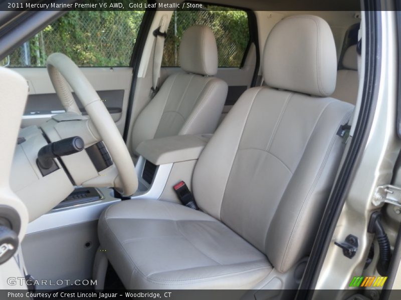 Gold Leaf Metallic / Stone 2011 Mercury Mariner Premier V6 AWD