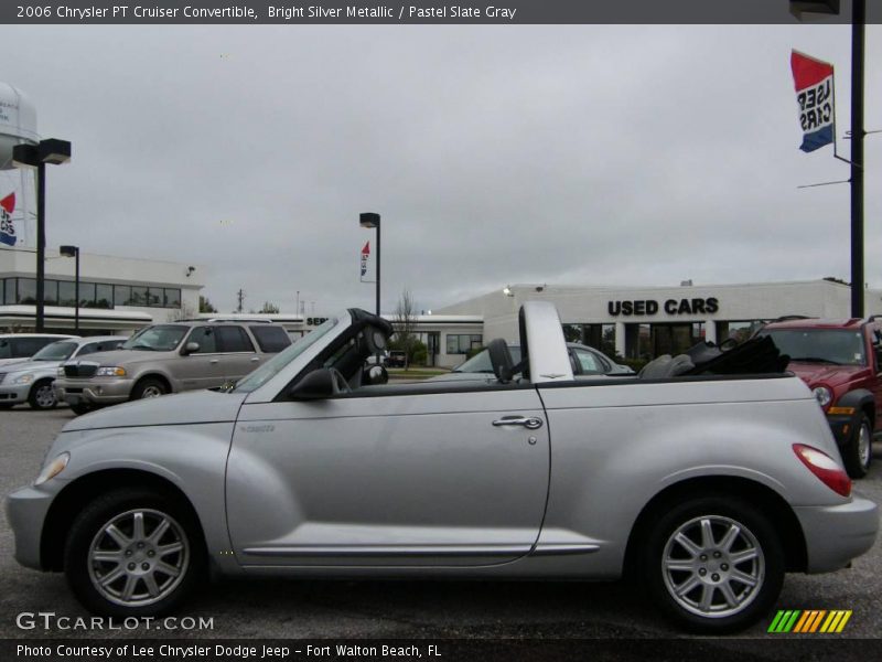 Bright Silver Metallic / Pastel Slate Gray 2006 Chrysler PT Cruiser Convertible