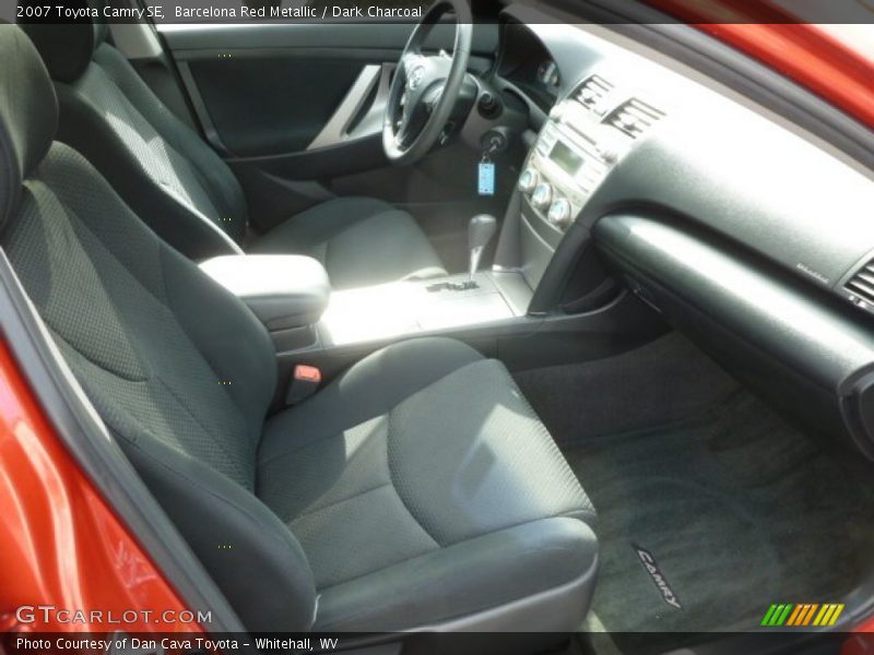 Barcelona Red Metallic / Dark Charcoal 2007 Toyota Camry SE