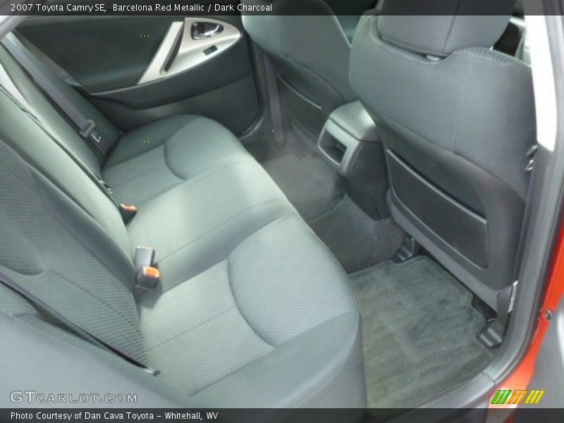 Barcelona Red Metallic / Dark Charcoal 2007 Toyota Camry SE
