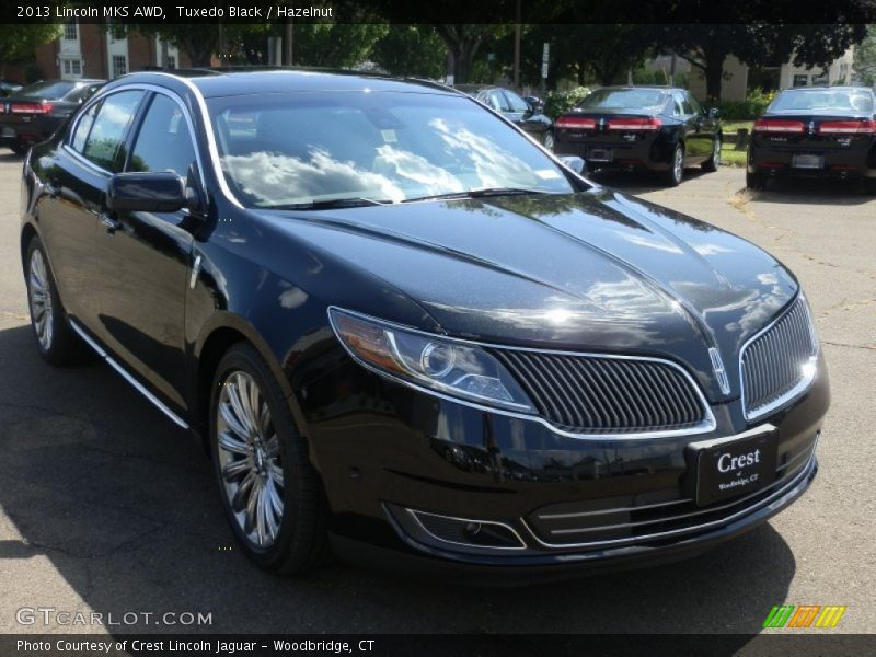 Tuxedo Black / Hazelnut 2013 Lincoln MKS AWD