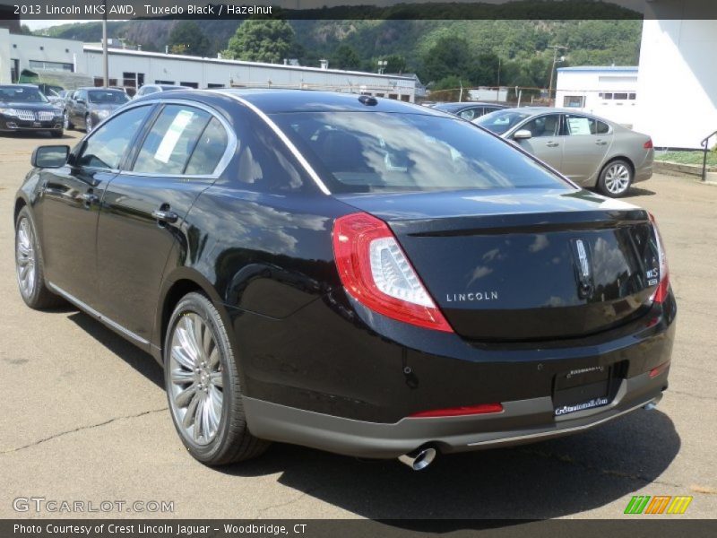 Tuxedo Black / Hazelnut 2013 Lincoln MKS AWD